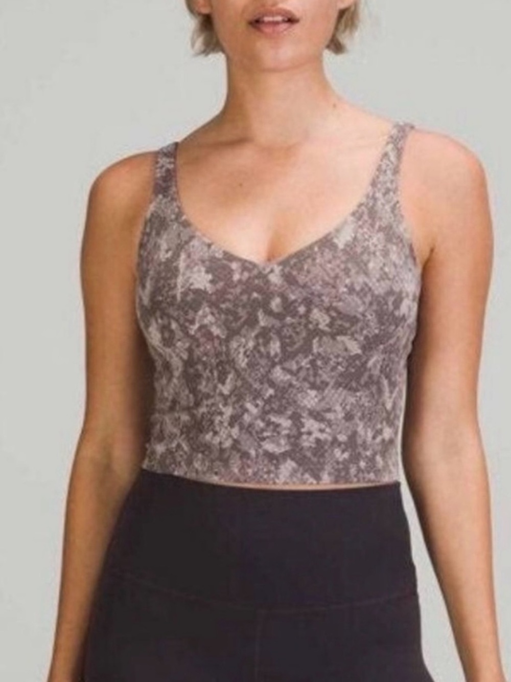 lululemon cropped Align tank top